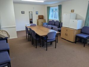 The Annexe configured for a committee meeting